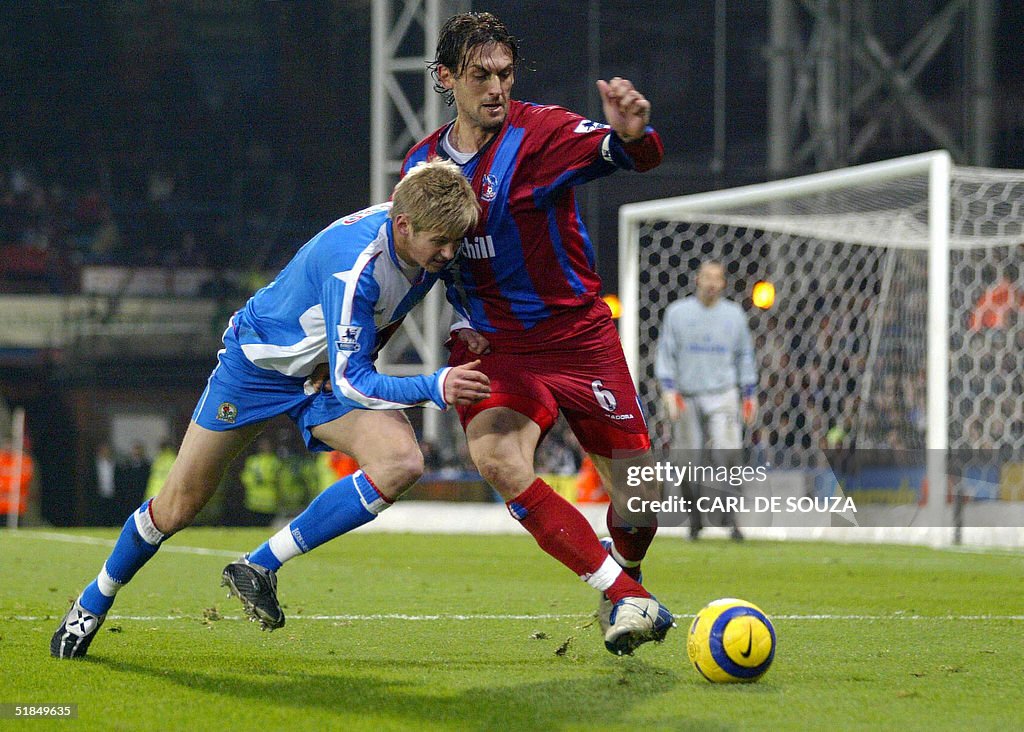 Blackburn's Johnathan Stead (L) vies wit