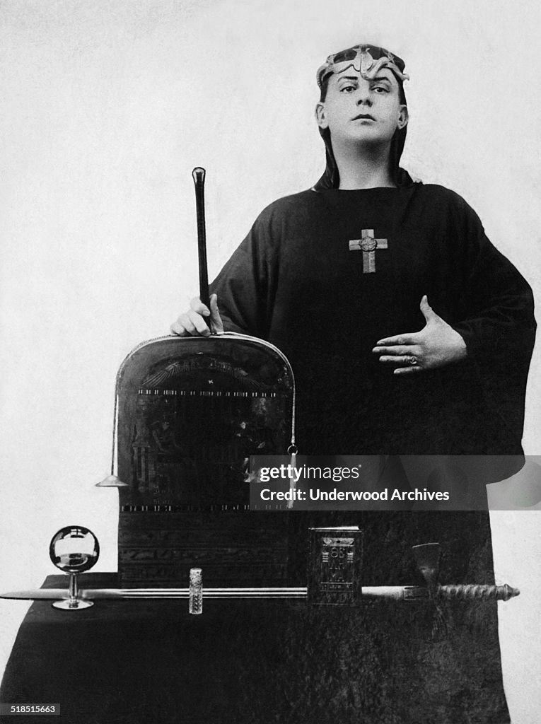 Occultist Aleister Crowley