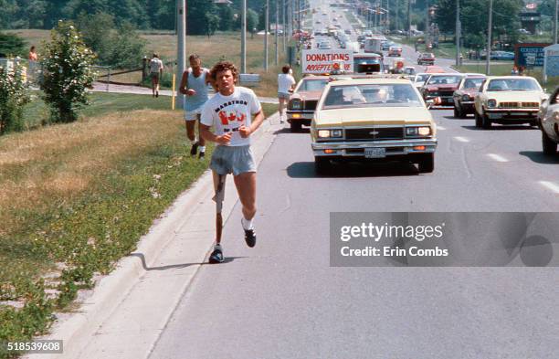 Terry Fox. Photo taken by Erin Combs/Toronto Star in July 1980.