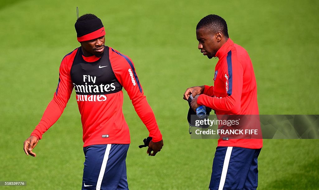 FBL-FRA-LIGUE1-PSG-TRAINING