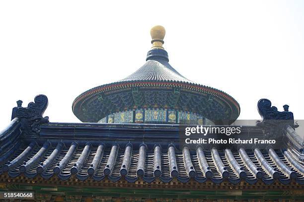 Temple Of The Sun Roof Charms Beijing High-Res Stock Photo
