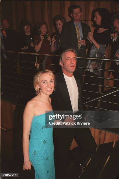 NOV 1999 - LISA MCCUNE AND JOHN WATERS - SOUND OF MUSIC OPENING NIGHT , LYRIC THEATRE , STAR CITY CASINO.