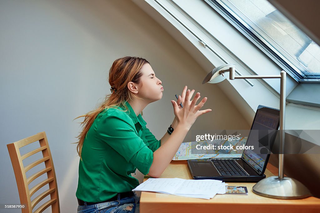 Angry on my hard work
