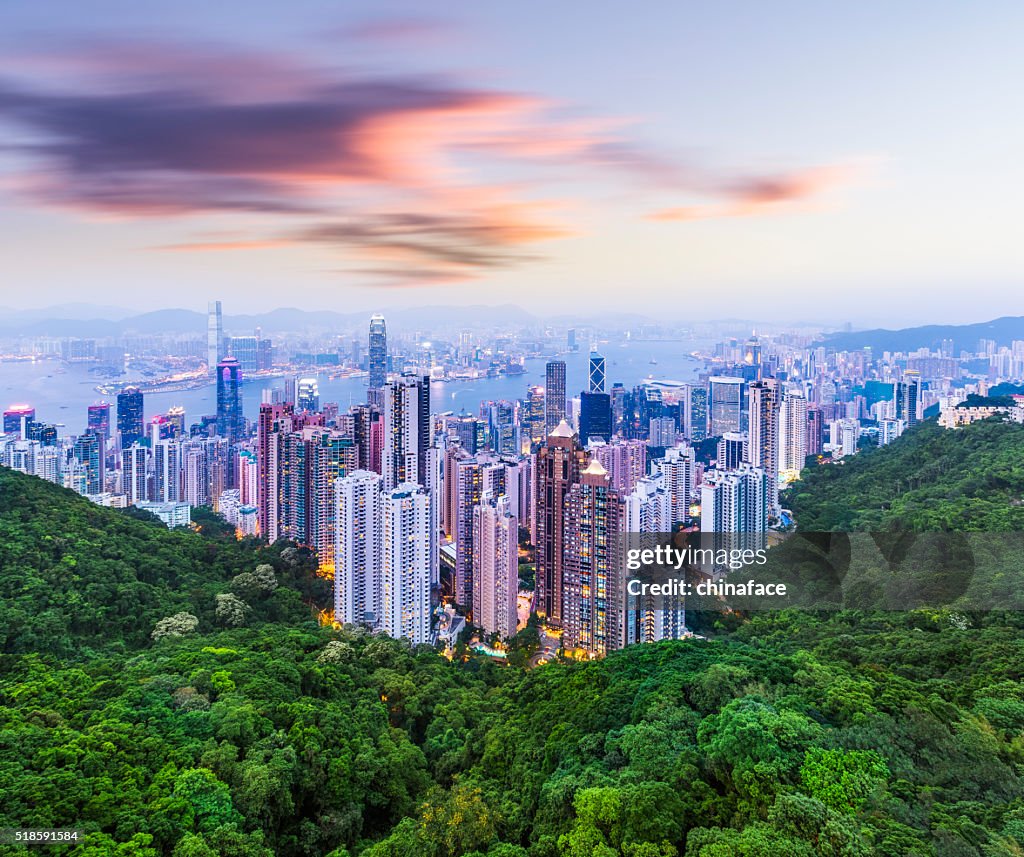 Hong Ko Hong Kong Cityscape High-Res Stock Photo - Getty Images