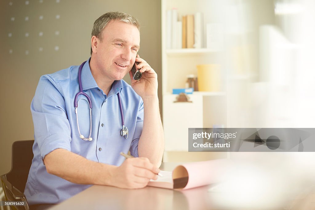 Male gp gives good news