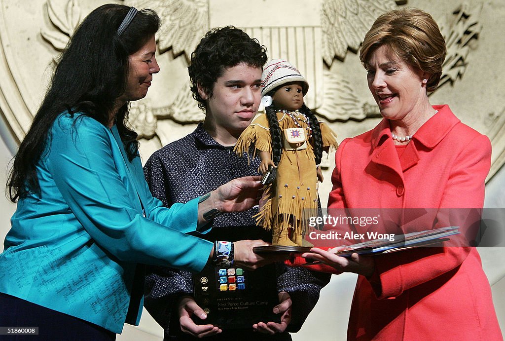 Laura Bush Honors After School Arts And Humanities Programs