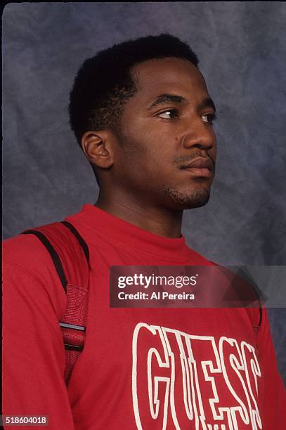 Rapper Q-Tip of the hip hop group "A Tribe Called Quest" poses for a portrait in September 1993 in New York.