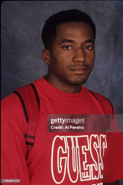 Rapper Q-Tip of the hip hop group "A Tribe Called Quest" poses for a portrait in September 1993 in New York.