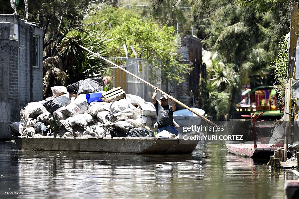 MEXICO-TOURISM-XOCHIMILCO