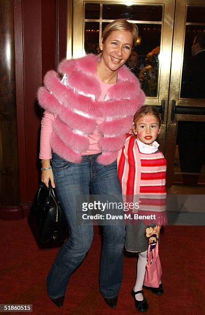 Presenter Tania Bryer and daughter Tasha Mouffrage attend the "Mary Poppins" Gala Preview ahead of tomorrow's press night at the Prince Edward...