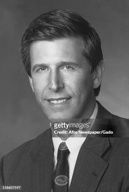 Portrait of 36th Lieutenant Governor of Virginia Don S Beyer, 1994.