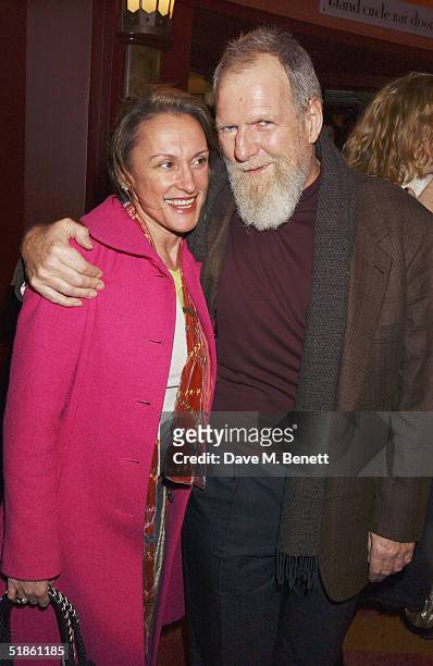 Tony Smith and his wife attend the "Mary Poppins" Gala Preview ahead of tomorrow's press night at the Prince Edward Theatre on December 14, 2004 in...