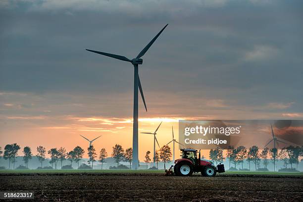 wind turbine farm - electrical component stock pictures, royalty-free photos & images