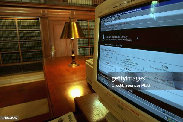 One Computer At Library 13,710 Using Computer Library Stock Photos, High-Res Pictures, and ...