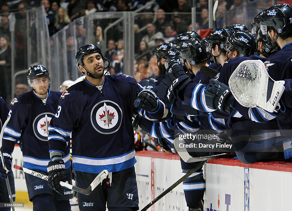 Chicago Blackhawks v Winnipeg Jets