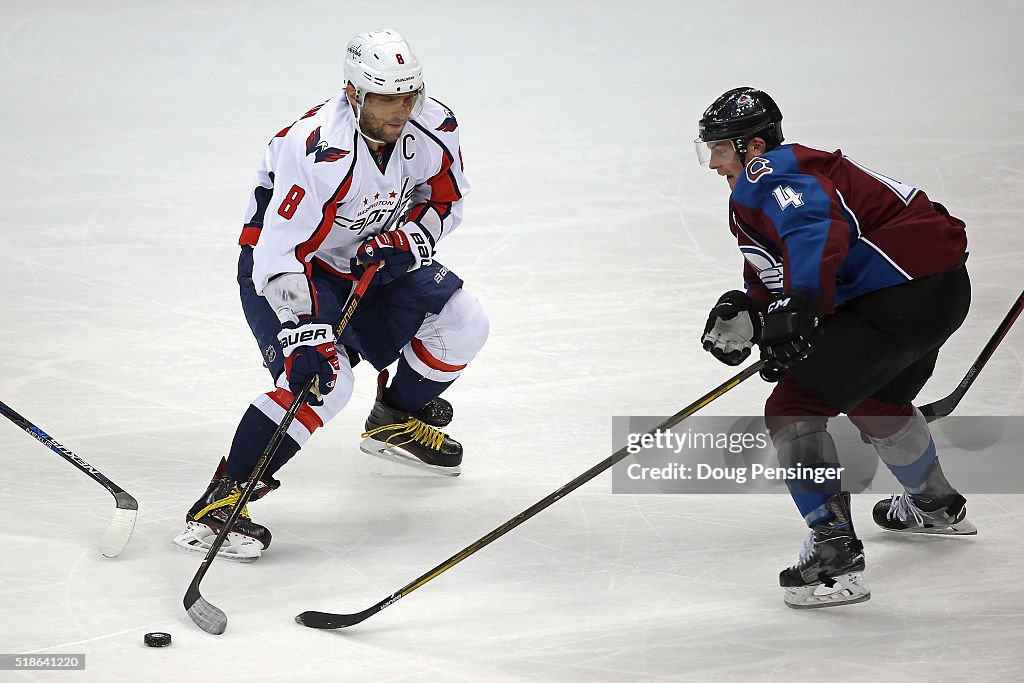 Washington Capitals v Colorado Avalanche