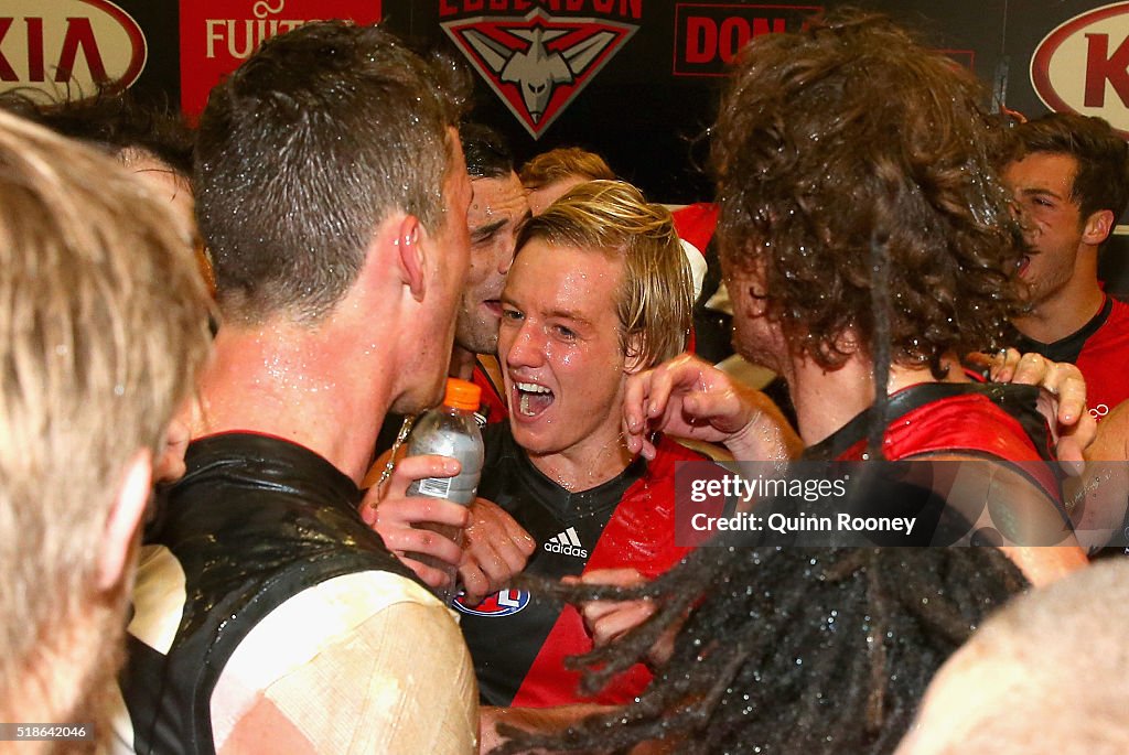 AFL Rd 2 - Essendon v Melbourne