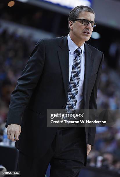 Head coach Randy Wittman of the Washington Wizards looks on against the Sacramento Kings Kings during an NBA basketball game at Sleep Train Arena on...