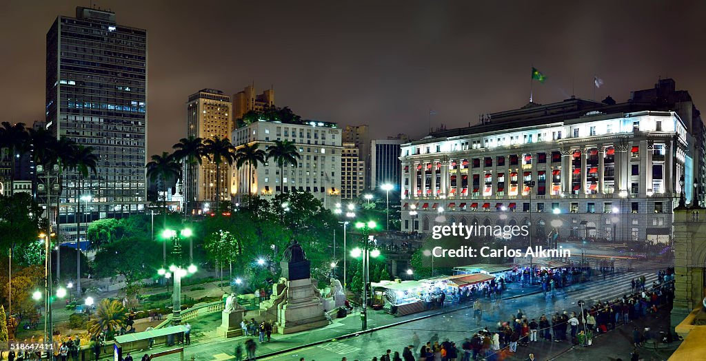 Sao Paulo - Brazil - Downtown at Night