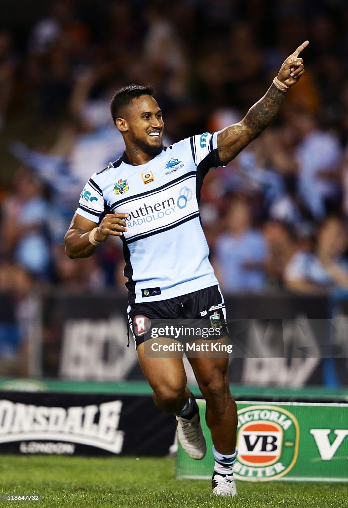 NRL Rd 5 - Tigers v Sharks
