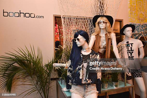 The boohoo.com Flagship LA Pop Up Store with opening party fueled by CIROC Ultra-Premium Vodka on April 1, 2016 in Los Angeles, California.