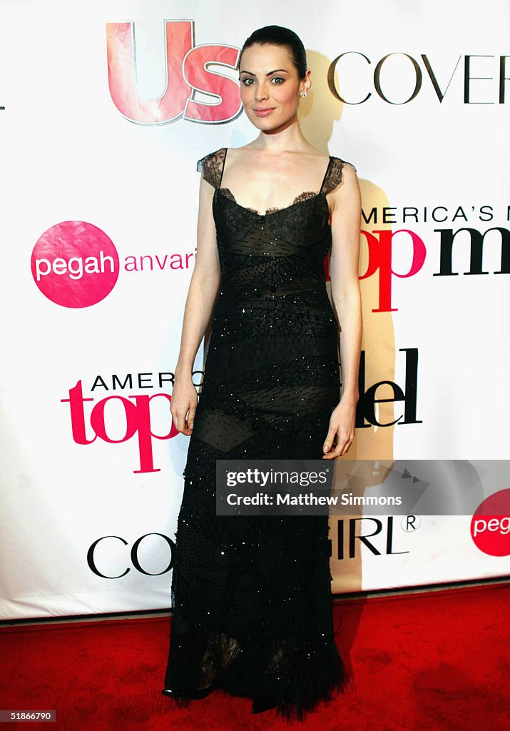 Yoanna Model Winner Yoanna House arrives at the Finale Party for UPN's