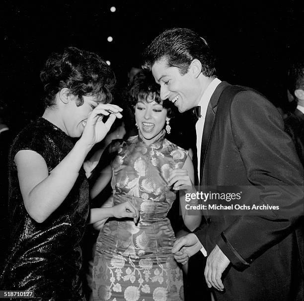 Rita Moreno and George Chakiris attend an event in Los Angeles,CA.