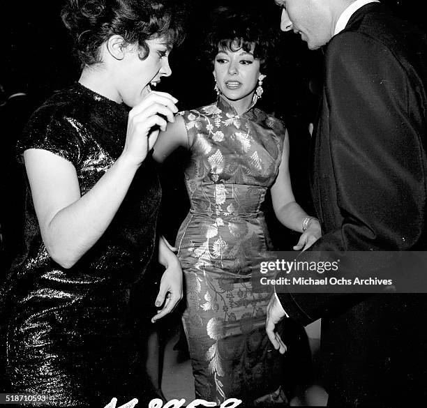Rita Moreno and George Chakiris attend an event in Los Angeles,CA.