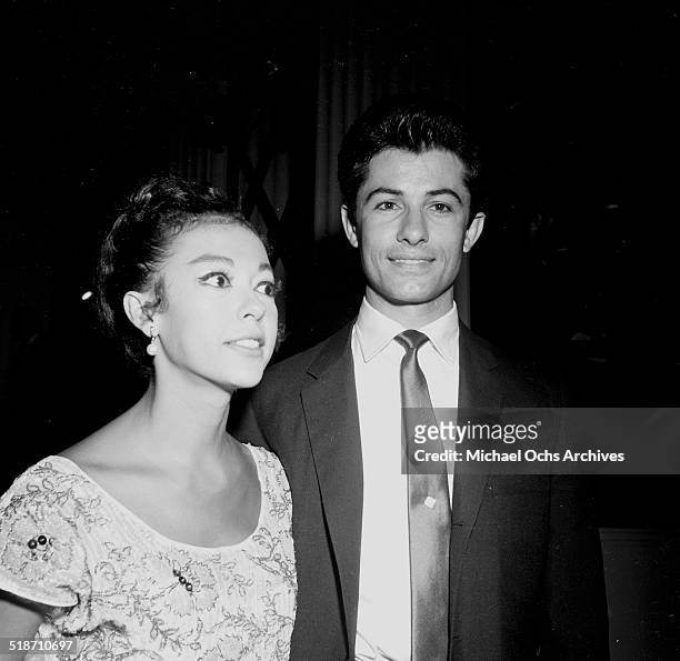 George Chakiris and Rita Moreno attend an event in Los Angeles,CA.