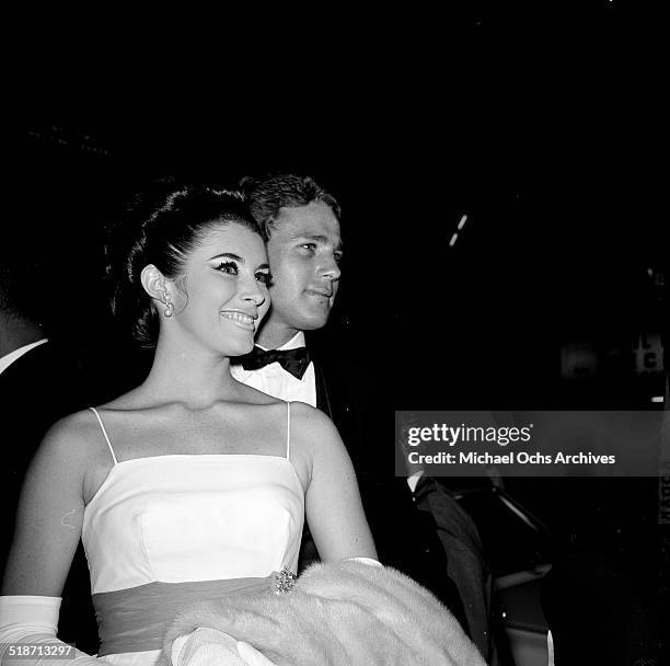 Ryan O'Neal and Leigh Taylor-Young attend an event in Los Angeles,CA.