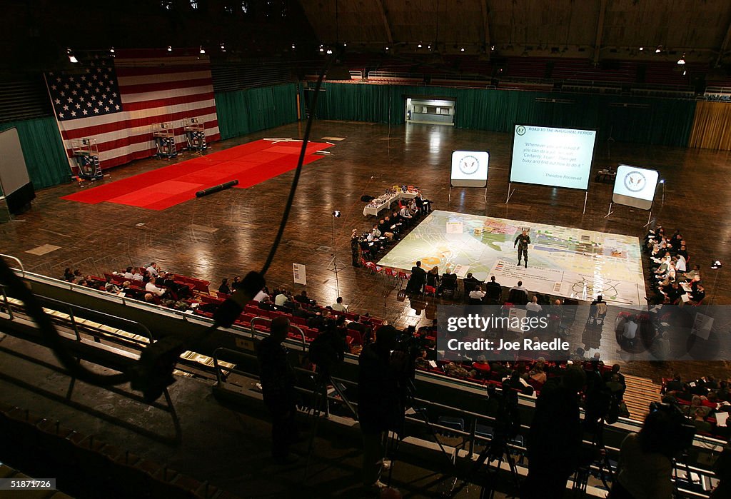 Armed Services Prepare For Inaugural Ceremonies