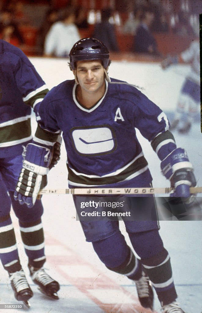 Boudrias Skates On The Ice