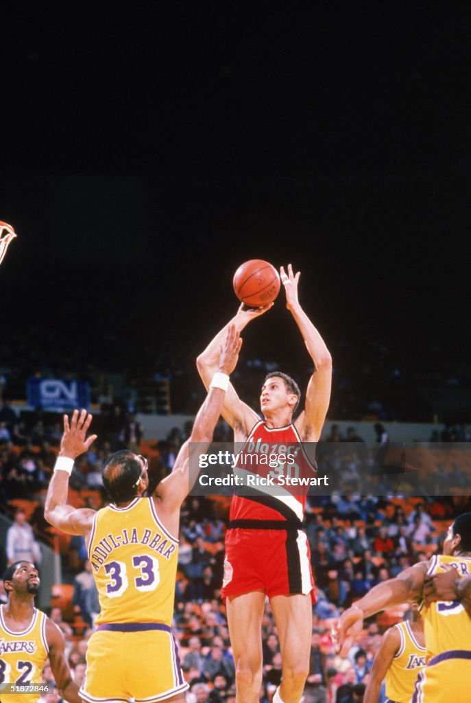Portland Trail Blazers v Los Angeles Lakers