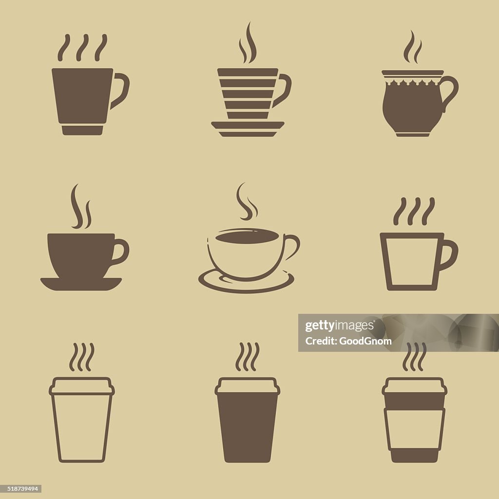 Icono de una taza de café