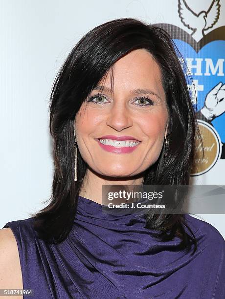 Event Co-Host Contessa Brewer poses for a photo at the 2016 Franciscan Handmaids Of The Most Pure Heart of Mary Centennial Gala at The New York...