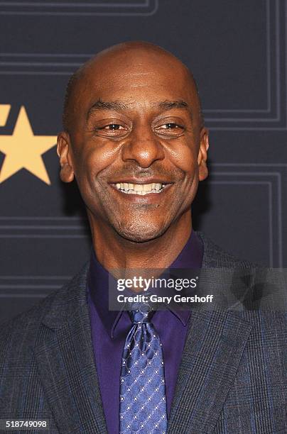 Networks, President of Music Programming and Specials, Stephen G. Hill attends Black Girls Rock! 2016 at New Jersey Performing Arts Center on April...