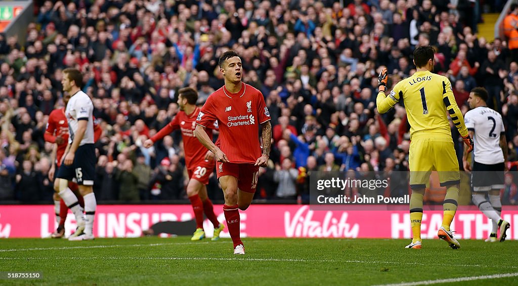 Liverpool v Tottenham Hotspur - Premier League