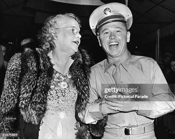 Mickey Rooney & His Mother Mickey Rooney & His Mother