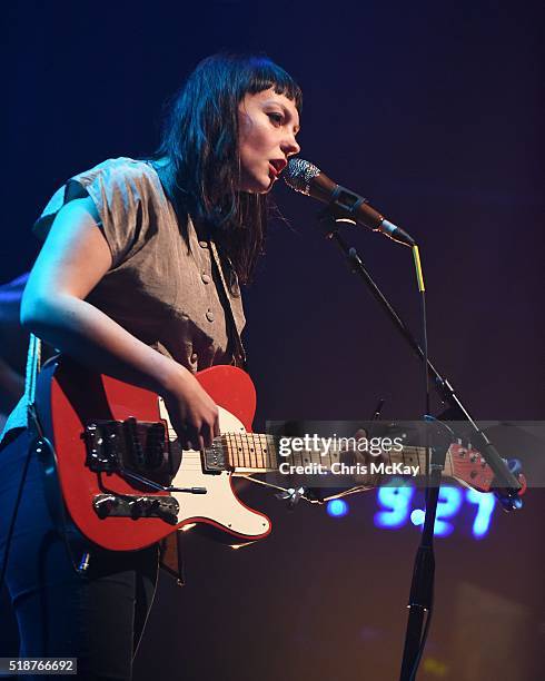 Angel Olsen performs at Georgia Theatre during the 2016 Slingshot Festival on April 1, 2016 in Athens, Georgia.