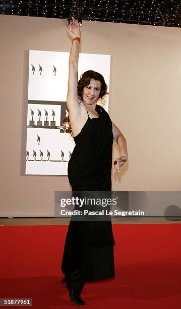 Maria Pages attends the Nijinsky Awards Ceremony at The Monaco Dance Forum on December 18, 2004 in Monte Carlo, Monaco. Previous winners include...