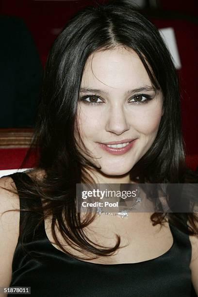 Actress Virginie Ledoyen Nijinsky Award Ceremony at The Monaco Dance Forum on December 18, 2004 in Monte Carlo, Monaco. Previous winners include...