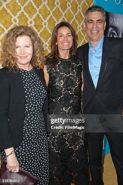 Screenwriter Susannah Grant and executive producer Michael London attend the Los Angeles premiere of HBO Films' 'Confirmation' at Paramount Theater...