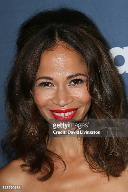 Actress Sherri Saum arrives at the 27th Annual GLAAD Media Awards at The Beverly Hilton Hotel on April 2, 2016 in Beverly Hills, California.