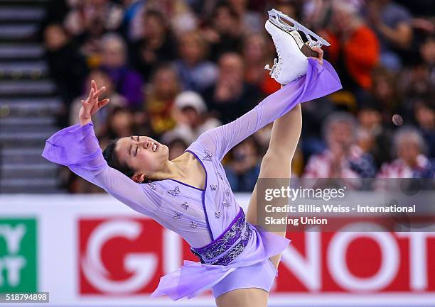 67点の浅田真央 世界フィギュアスケート選手権16のストックフォト Getty Images 67点の浅田真央 世界フィギュアスケート選手権16のストックフォト Getty Images