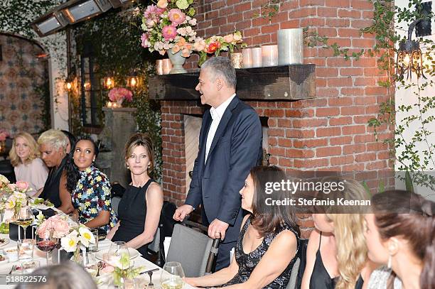 Efraim Grinberg attends dinner celebrating Kerry Washington hosted by ELLE, Editor-In-Chief, Robbie Myers and Movado, Chairman & CEO, Efraim Grinberg...