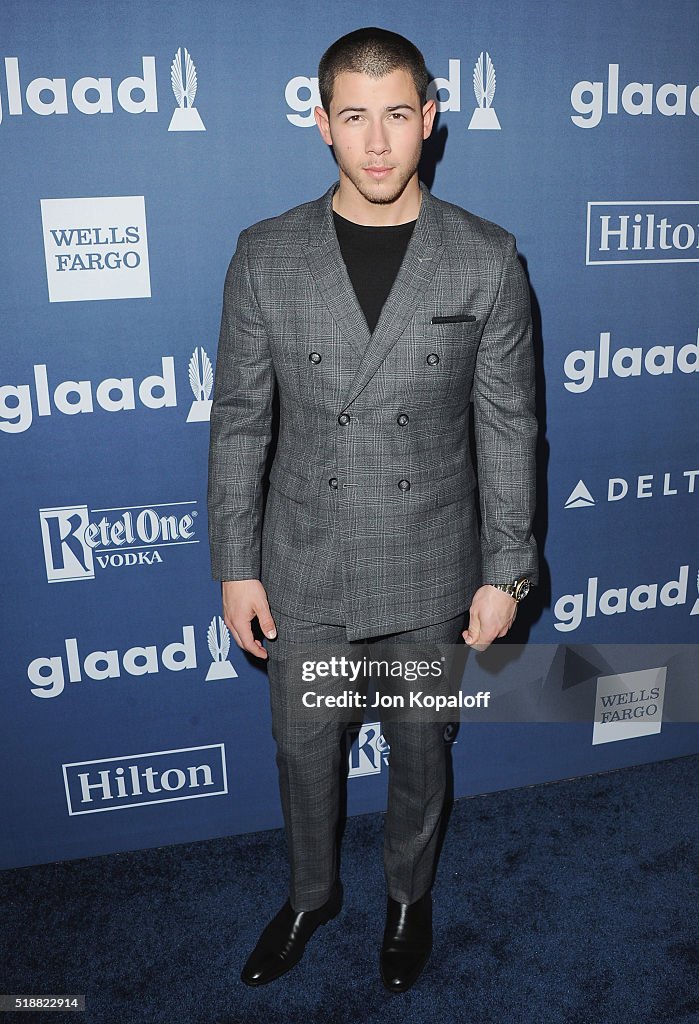 27th Annual GLAAD Media Awards - Arrivals