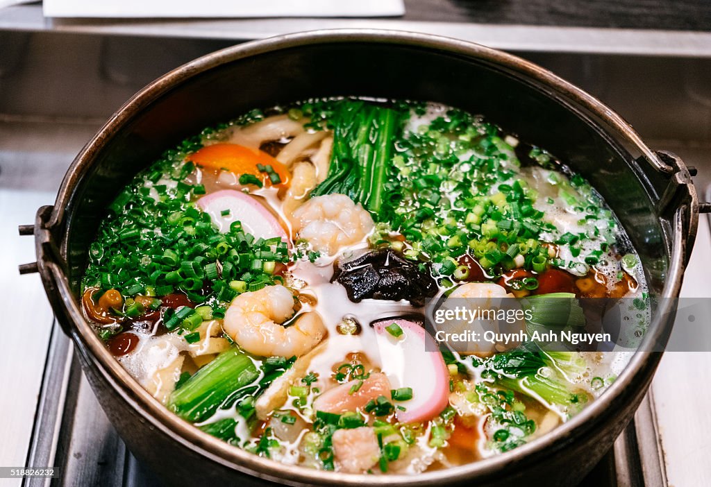 Japanese Udon Hotpot