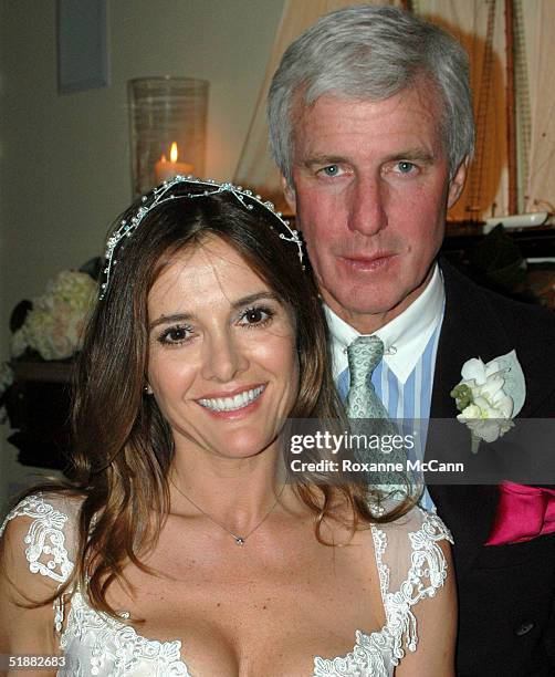 Actress Fabiana Udenio was wed to Robert F. MacLeod, Jr. Sunday evening December 19, 2004 at their home in Malibu, California.