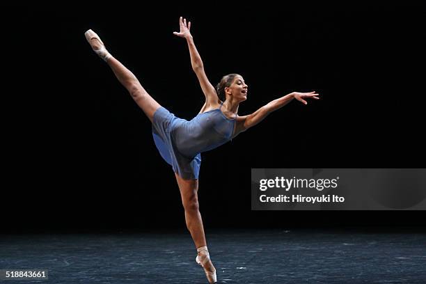 Semperoper Ballett Dresden performing William Forsythe's "Neue Suite" as part of Fall For Dance Festival 2014 at City Center on Friday night, October...