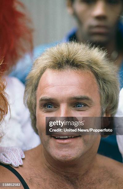 English comedian Freddie Starr pictured at a press event to launch his upcoming theatre tour in London on 27th March 1981.